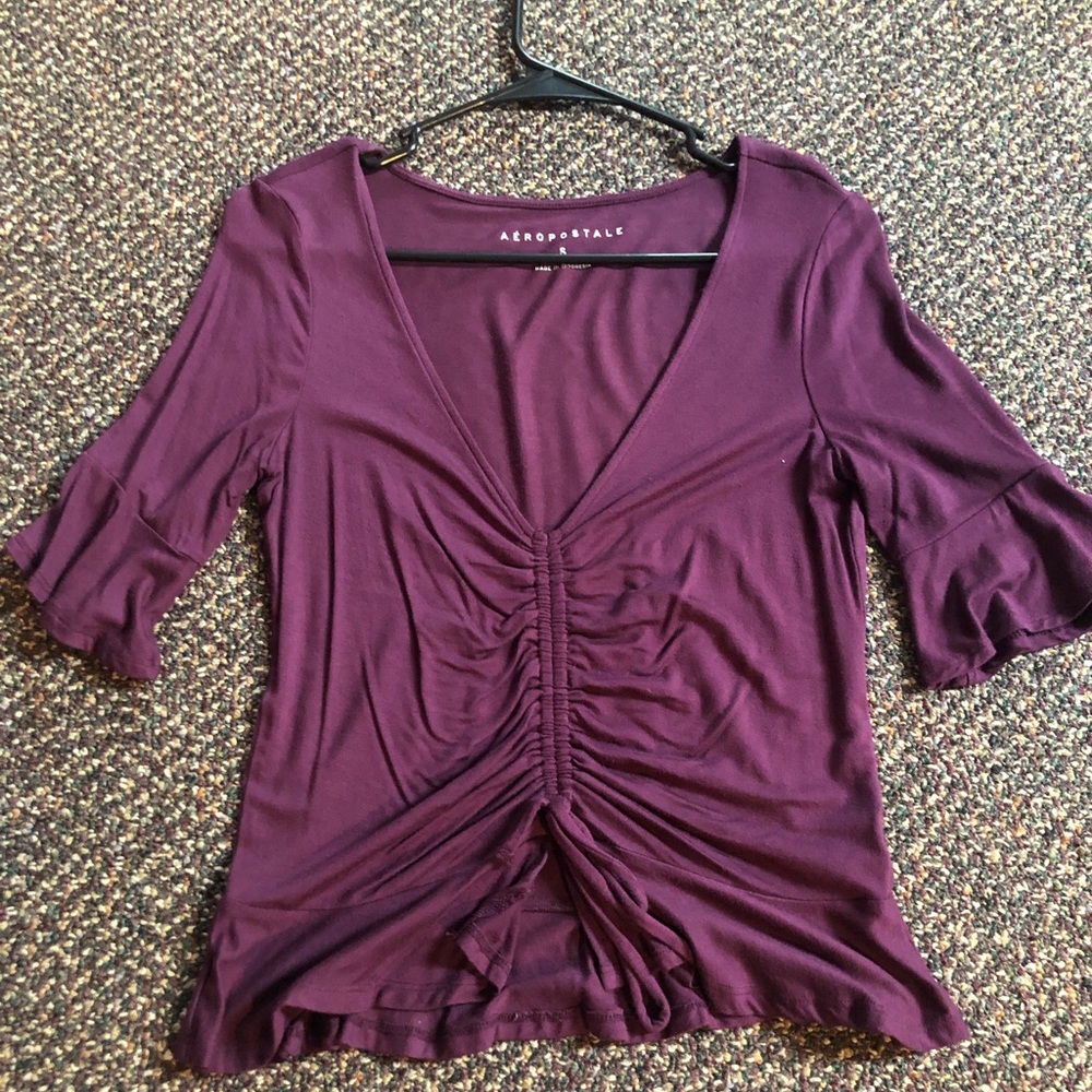 Dark purple Aeropostale top